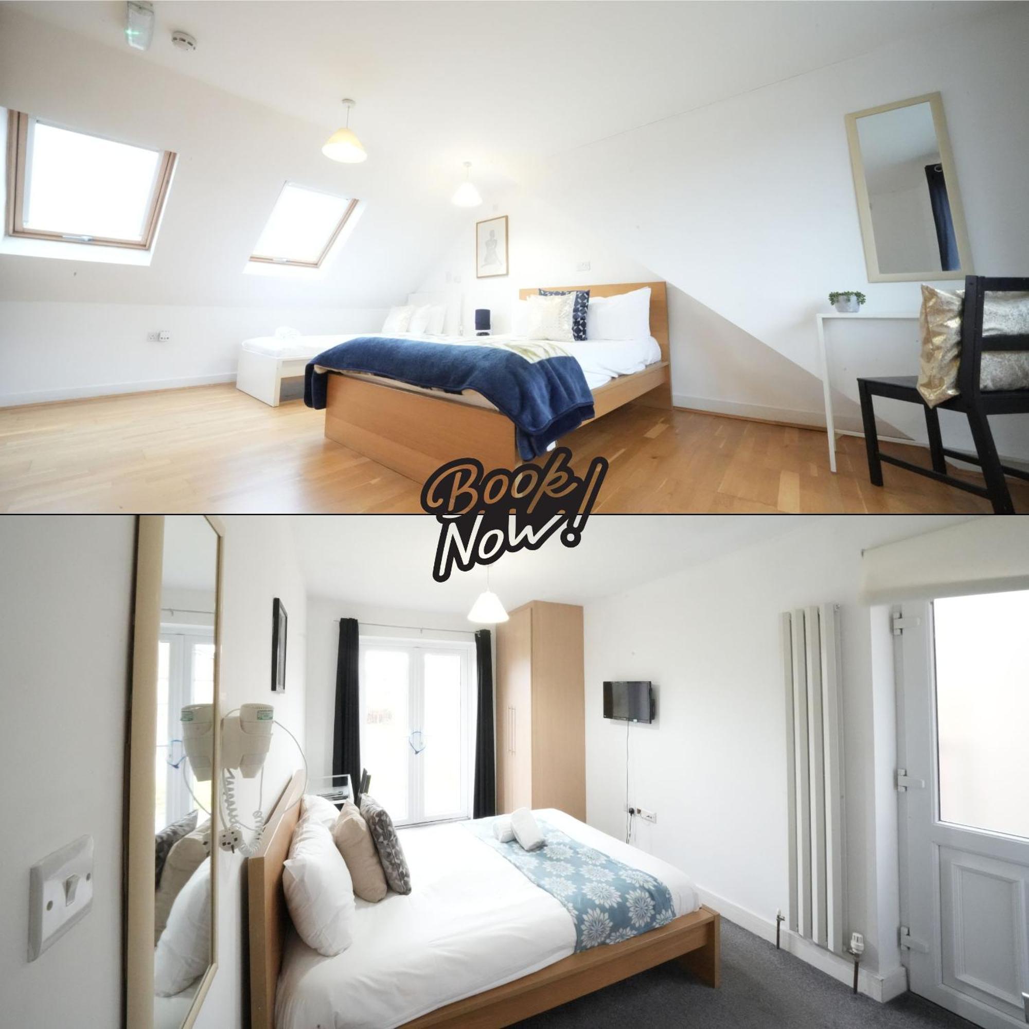 The Great Airport Place-Private Bedrooms With Private Bathroom-1 Bus To Heathrow Airport-5 Minutes By Car- Helpful Advice From Our Team Harmondsworth Eksteriør bilde